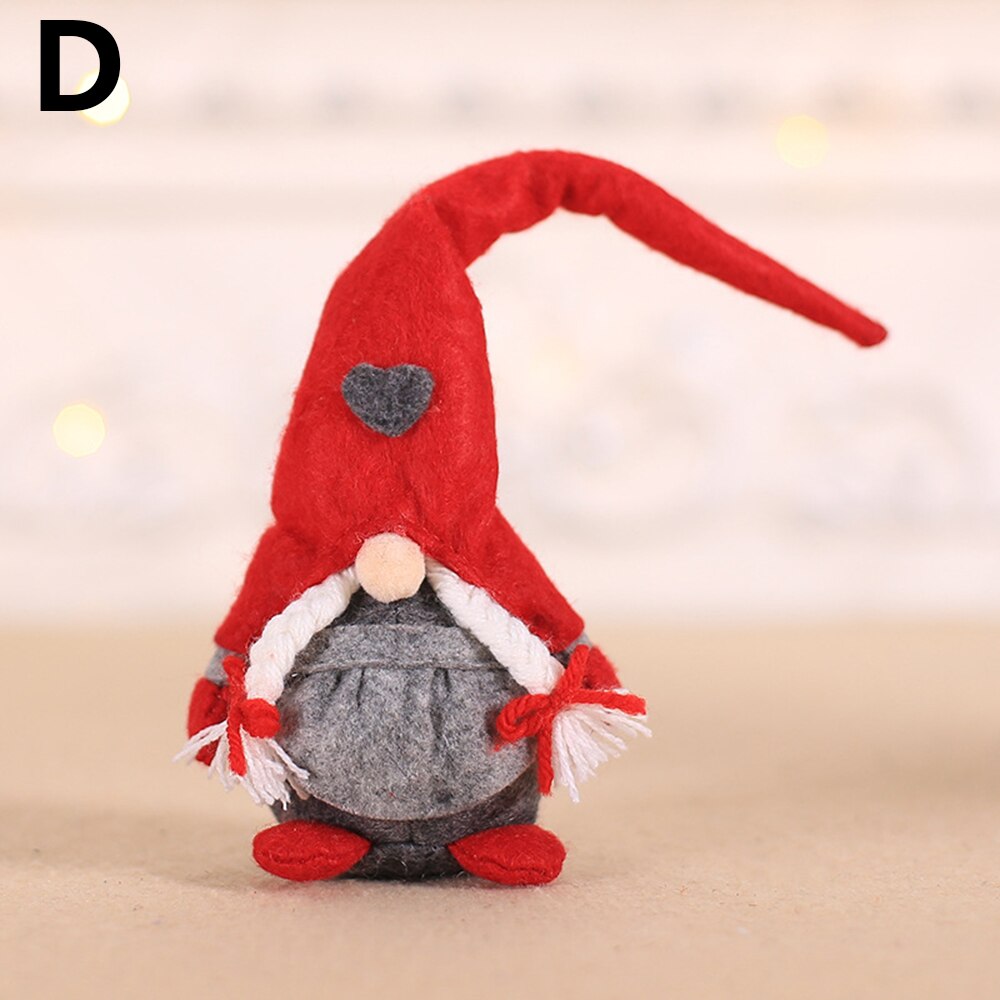 4Styles Merry Christmas Ornament Plush Tomte Doll