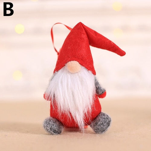 4Styles Merry Christmas Ornament Plush Tomte Doll