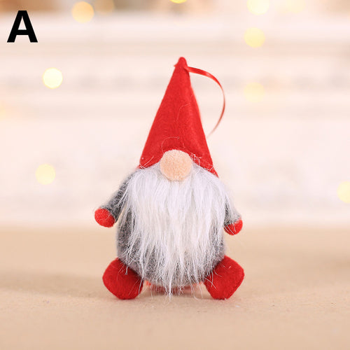 4Styles Merry Christmas Ornament Plush Tomte Doll