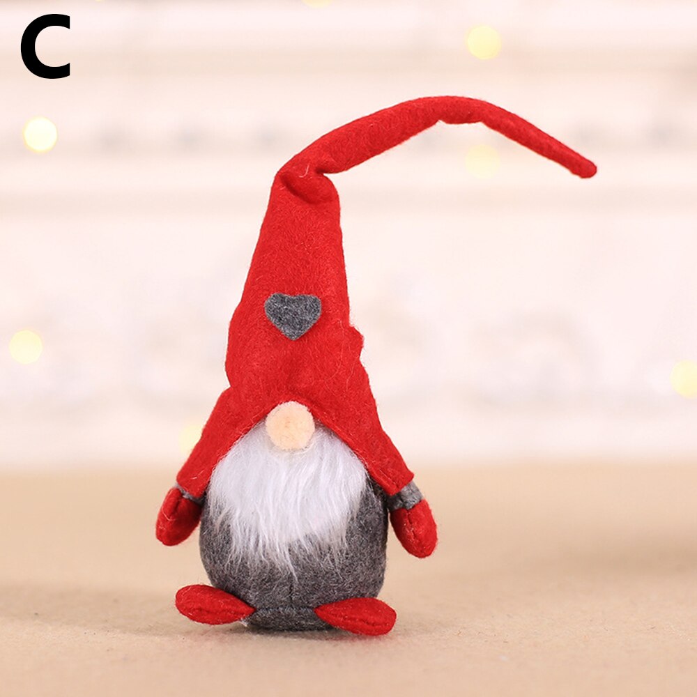 4Styles Merry Christmas Ornament Plush Tomte Doll